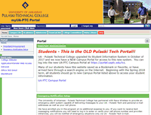 Tablet Screenshot of myptc.pulaskitech.edu